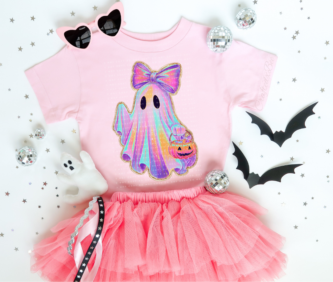 Iridescent ghost kids
