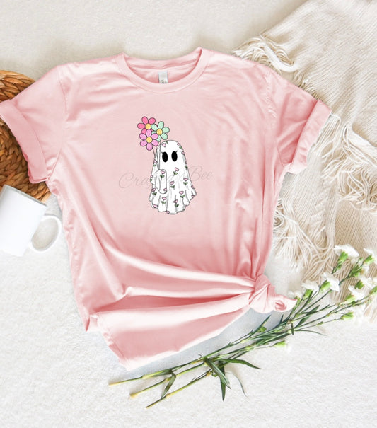 Floral Ghosty T-shirt