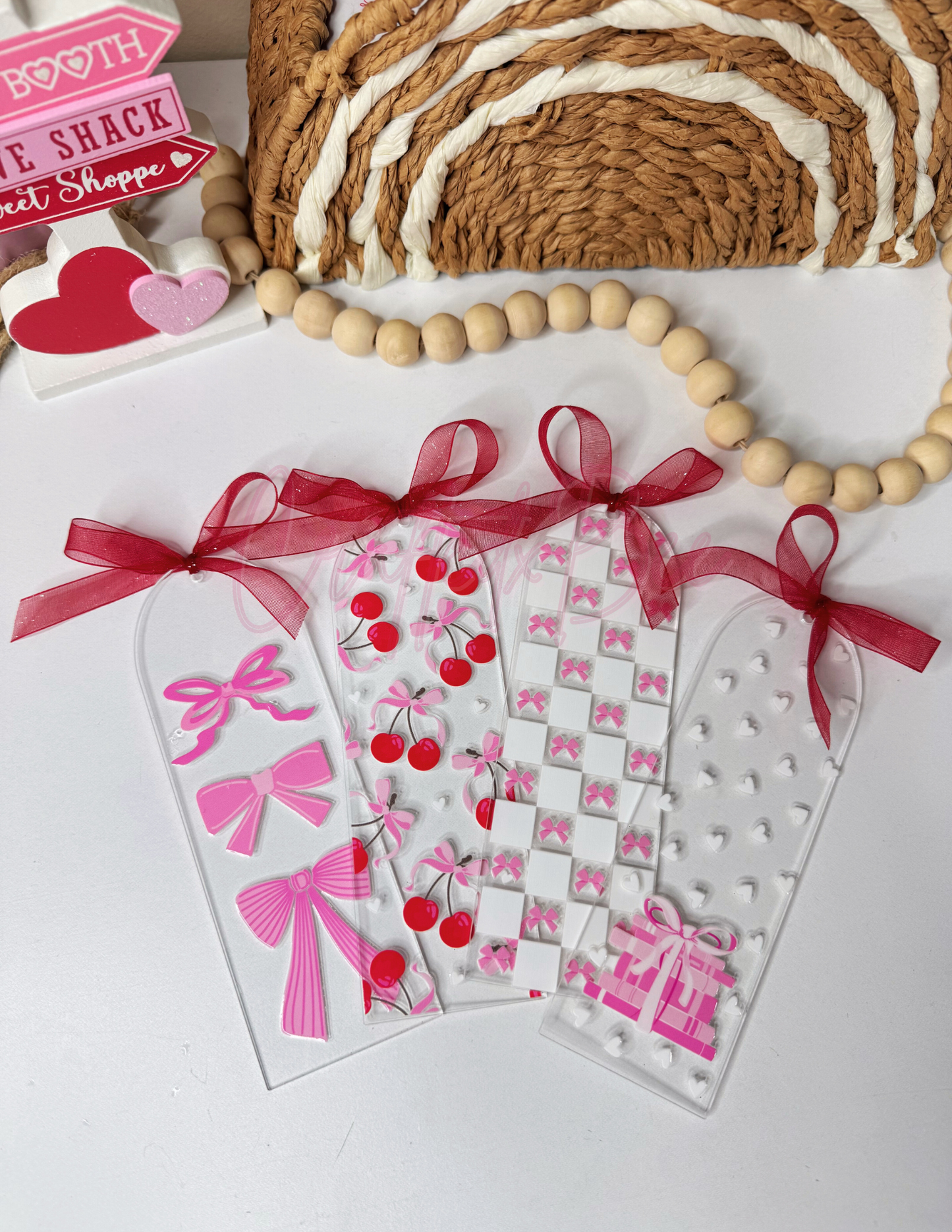 Coquette Acrylic Bookmarks RTS