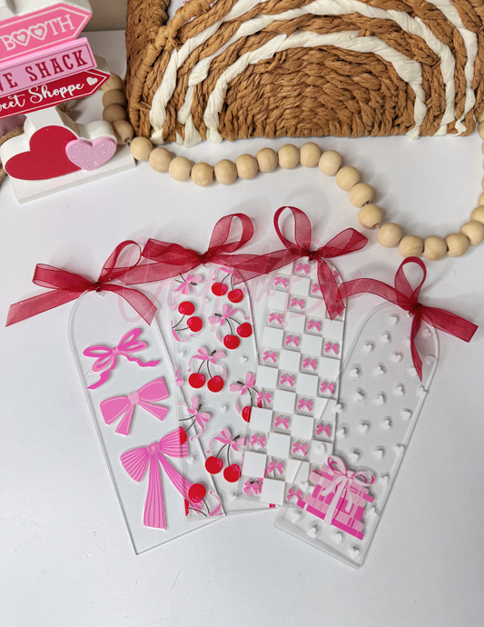 Coquette Acrylic Bookmarks RTS