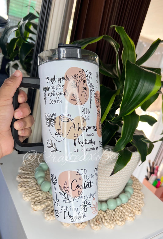 Positivity 40oz Tumbler