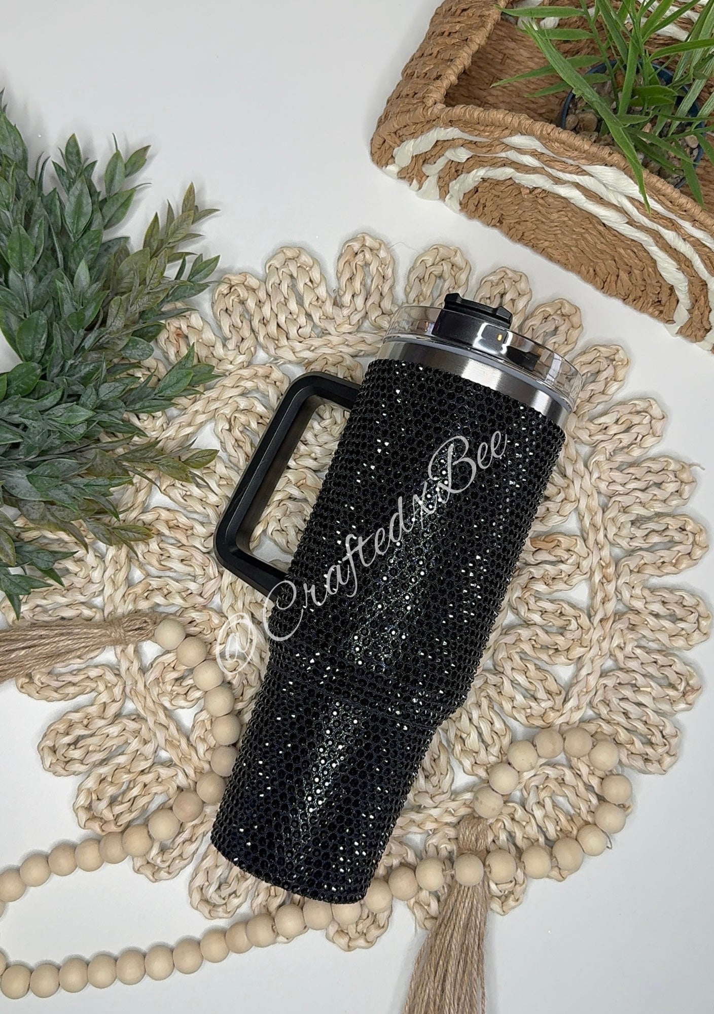 Rhinestone 40oz Tumbler RTS