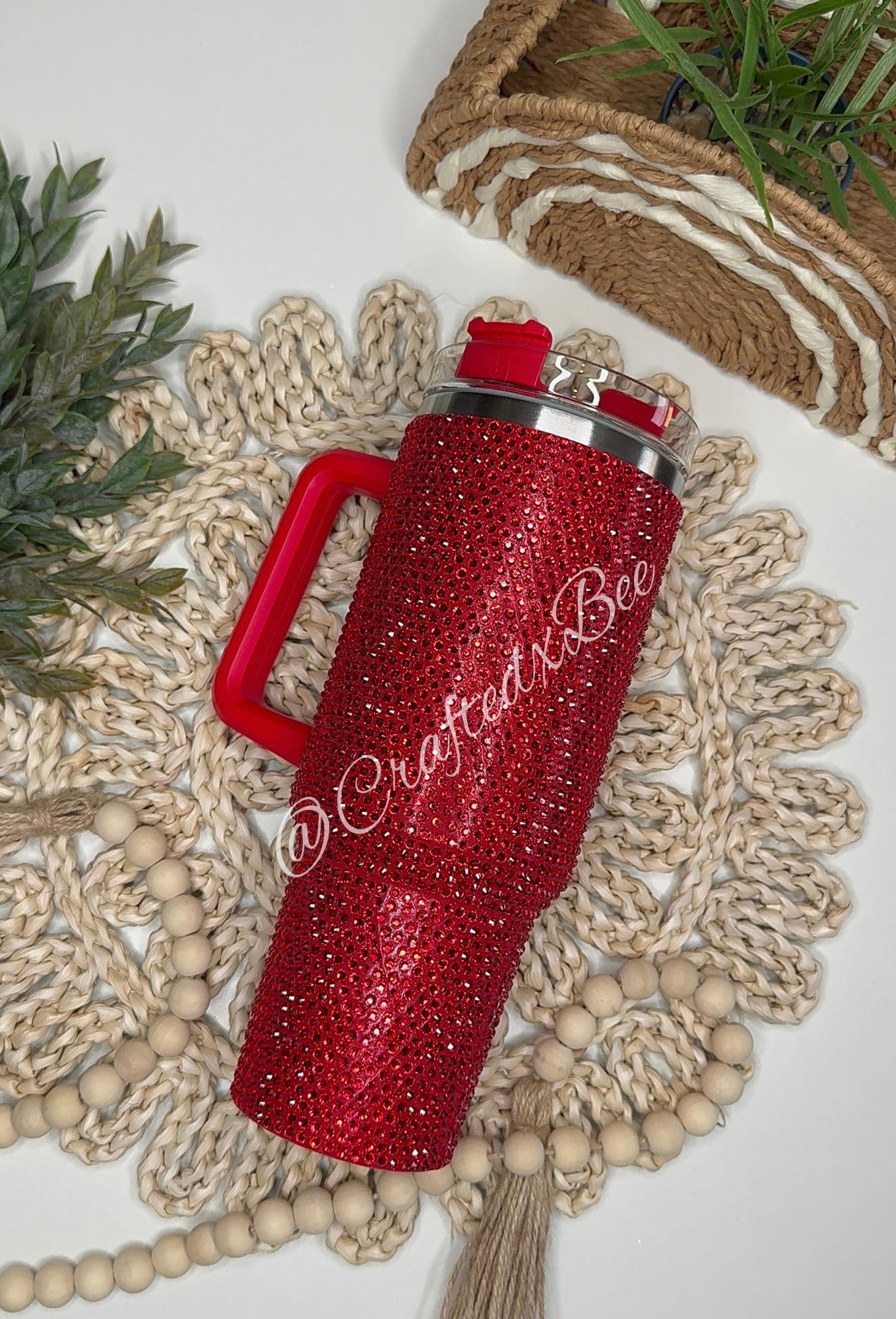 Rhinestone 40oz Tumbler RTS