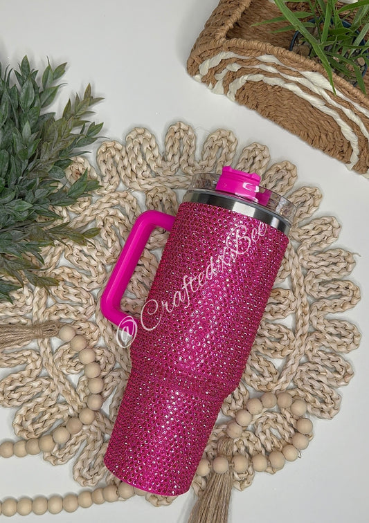 Rhinestone 40oz Tumbler RTS