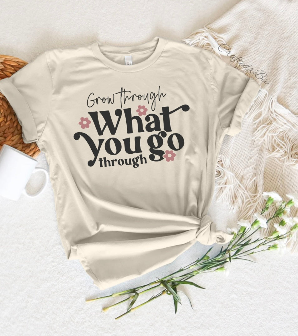 Grow through T-shirt