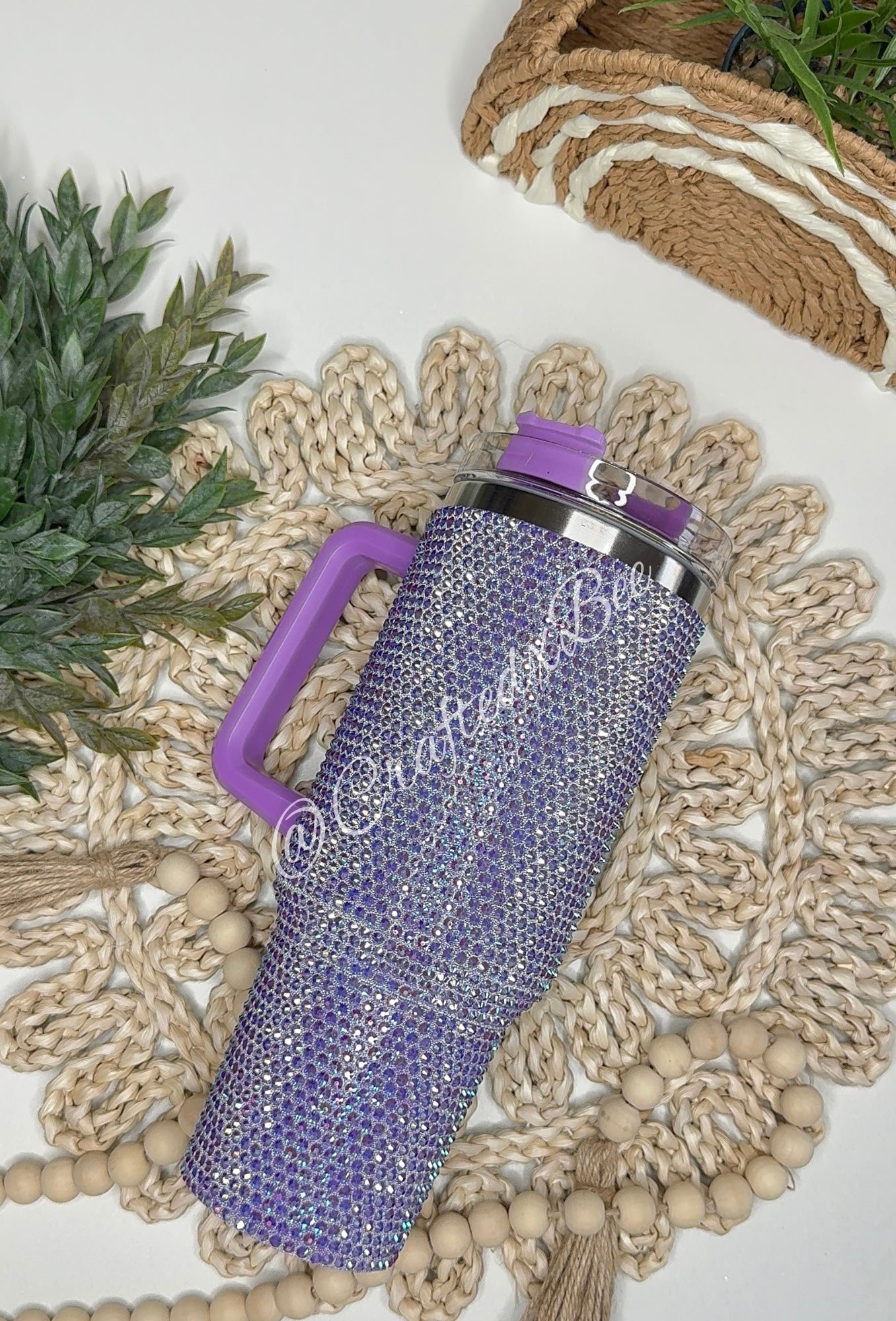 Rhinestone 40oz Tumbler RTS