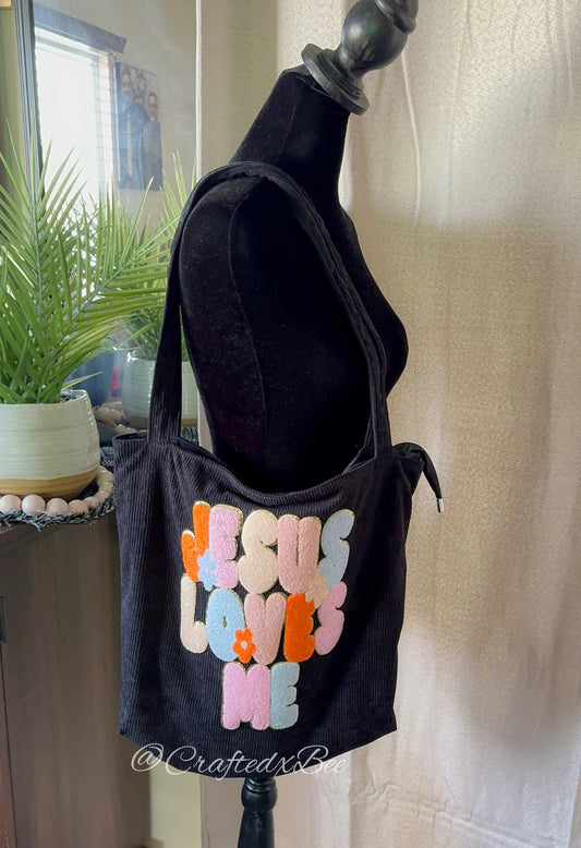 Jesus Loves Me Tote bag