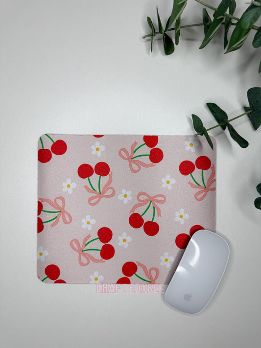 Disco Cherries Mouse Pad