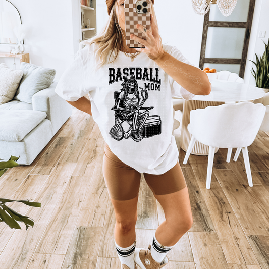 Baseball Mom Blk