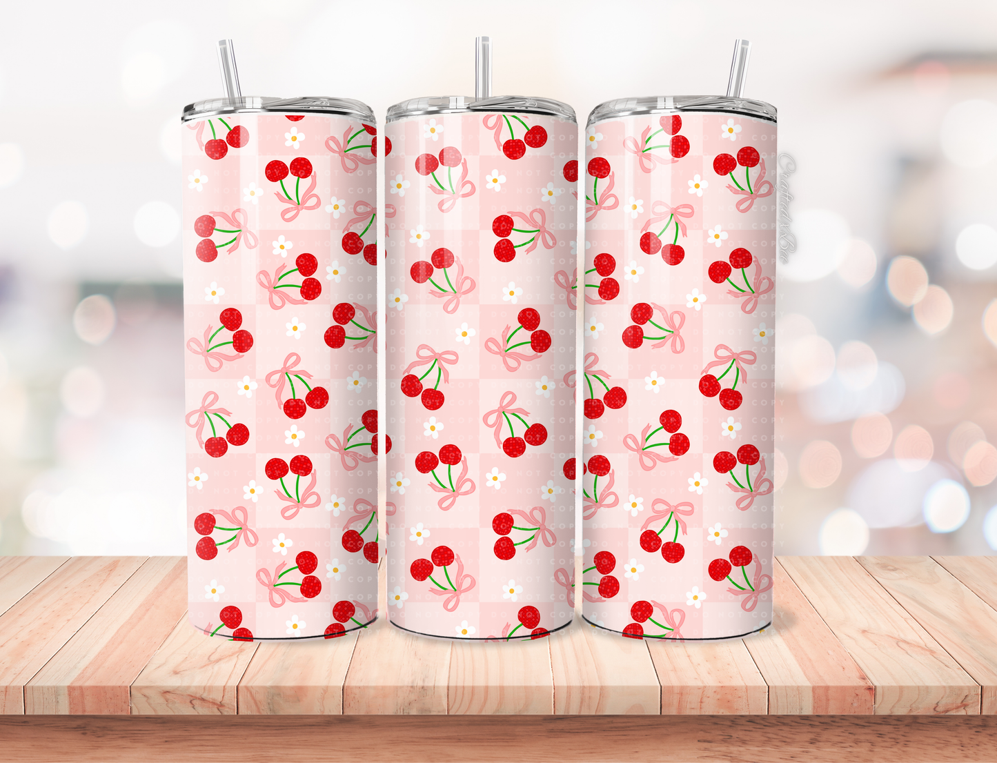 Disco Cherries Tumbler
