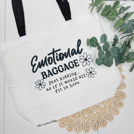 Emotional Baggage Totebag