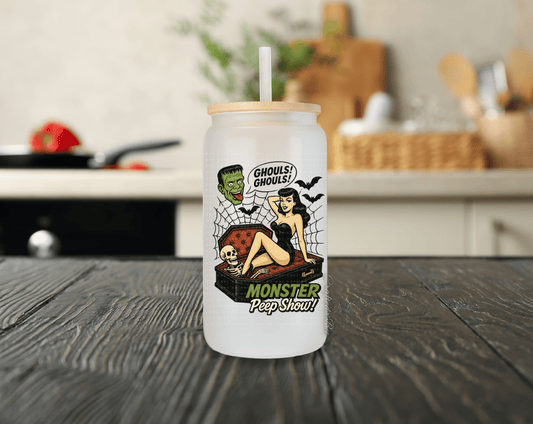 Ghouls Ghouls Glass can